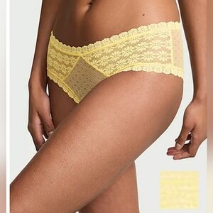 New! Victoria's Secret Daisy Lace Cheeky Panty Size M
